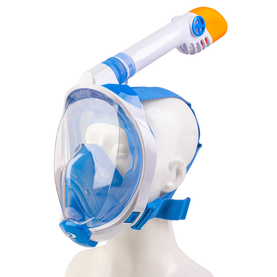 Pilnā snorkelēšanas sejas maska Scorpena Kids
