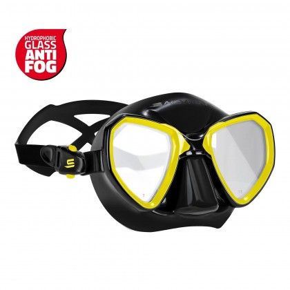 Maska Salvimar Morpheus Anti Fog, dzeltena