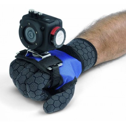 Regulējams adapteris luktura uzstādīšanai uz rokas Best Divers, zils