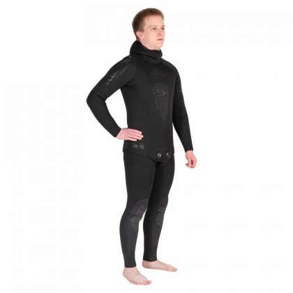 Hidrotērps Scorpena All-Black, 7 mm