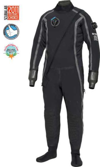 SB System Drysuit, melnas