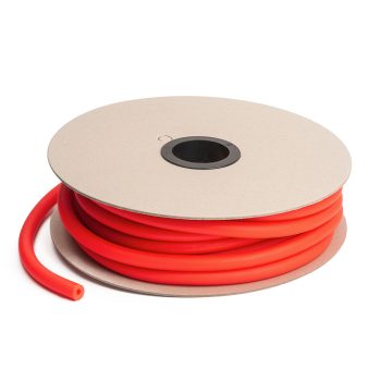 Elastīga bojas gumija bungee ø 9 mm, sarkana, cena par 1 metru