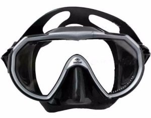 Maska Beuchat X - Optimo, melna