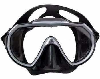 Maska Beuchat X - Optimo, melna