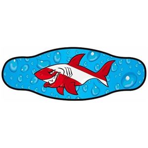Neoprēna josta maskai Best Divers, haizivs