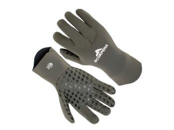 Cimdi Scorpena B, 5mm, zaļi