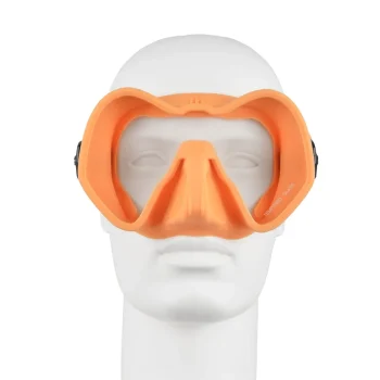 Маска С4 Skyline, оранжевая, c покрытием antifog