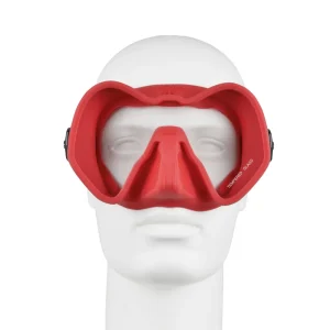 Маска С4 Skyline, красная, c покрытием antifog