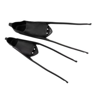 Pleznu galošas Scorpena F1, melnas, pāris