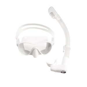 Snorkelēšanas komplekts Scorpena, balts