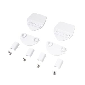 Lāpstiņu fiksācijas komplekts priekš Scorpena F1 (pāris), balta krāsa