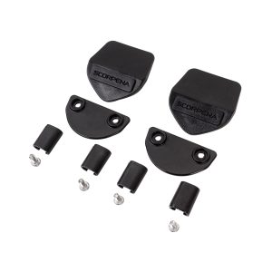 Lāpstiņu fiksācijas komplekts priekš Scorpena F1 (pāris), melna krāsa