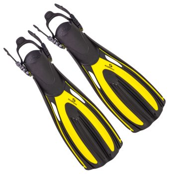 Pleznas Scorpena Tahiti, dzeltena krāsa