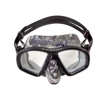 Maska Scorpena M2 melnā kamuflāžas krāsā