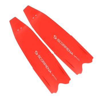 Pleznu lāpstiņas Scorpena F1, sarkanas, pāris