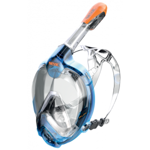 Pilnā snorkelēšanas sejas maska Fun (XS/S)