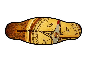 Neoprēna josta maskai Best Divers, kompass