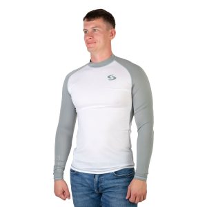 Likras krekls Scorpena REEF, balts un pelēks