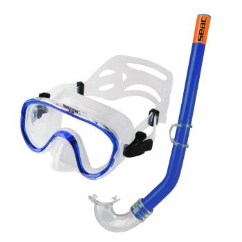 3-6 years - Snorkelēšanas komplekts Seac Marina, zils