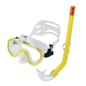 3-6 years - Snorkelēšanas komplekts Seac Marina, dzeltens