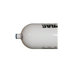 Balons 15l 232 bar 203 mm (Balons + zābaks + tīkls + turētājs)