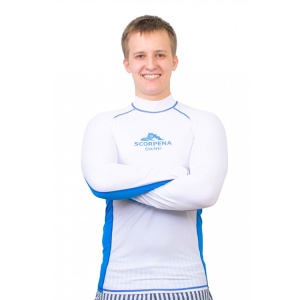 Likras krekls vīriešu Scorpena, balts