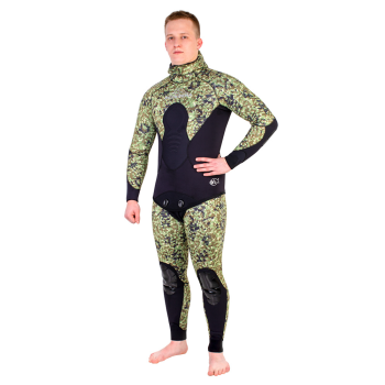 Hidrotērps Scorpena C3, 7 mm, zaļš