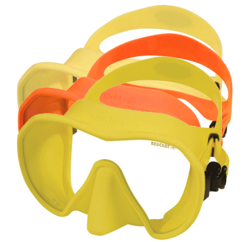 Maska Beuchat MaxLux S, dzeltena